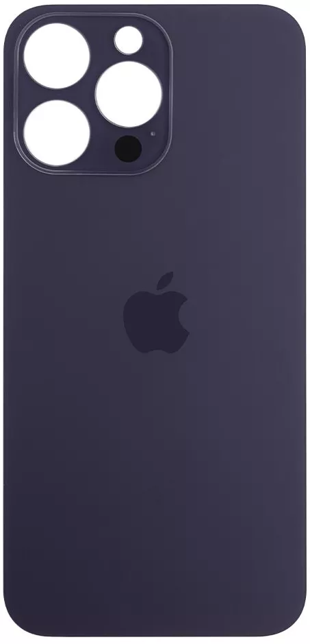Back cover for iPhone 14 Pro Max, purple, small hole