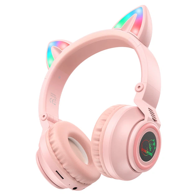 Borofone BO18 Wireless Stereo Headset (Pink)