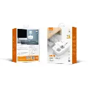 LDNIO SE2435 Network Extender 2 EU ports /1 PD/1 QC/2 auto ID (White)