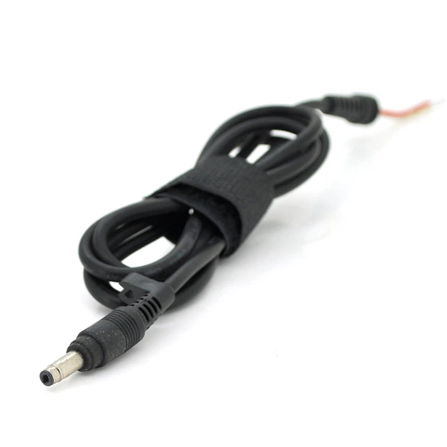 Cable for ZP laptop HP 4.5*3.0mm+ pin 45W-90W 2 cables + ferrite filter + tie