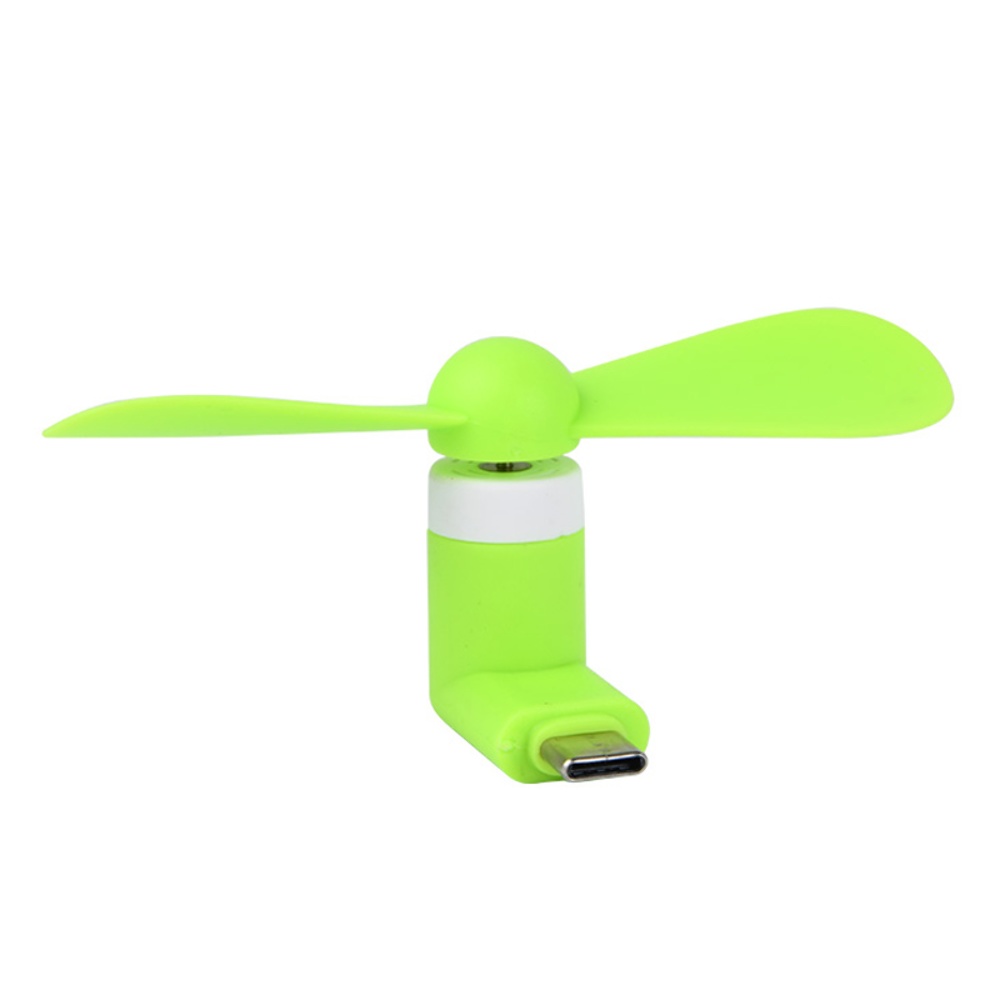 Type-C portable fan green
