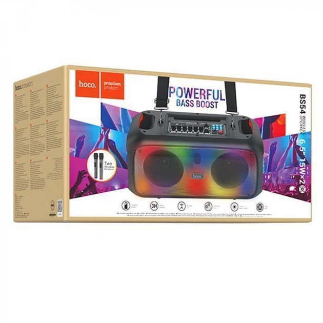 Portable Acoustics Hoco BS54 Party outdoor (black)