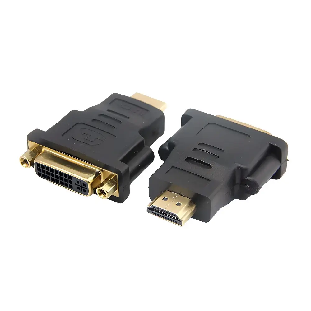 Перехідник DVI(тато 24+5)-HDMI(тато) чорний