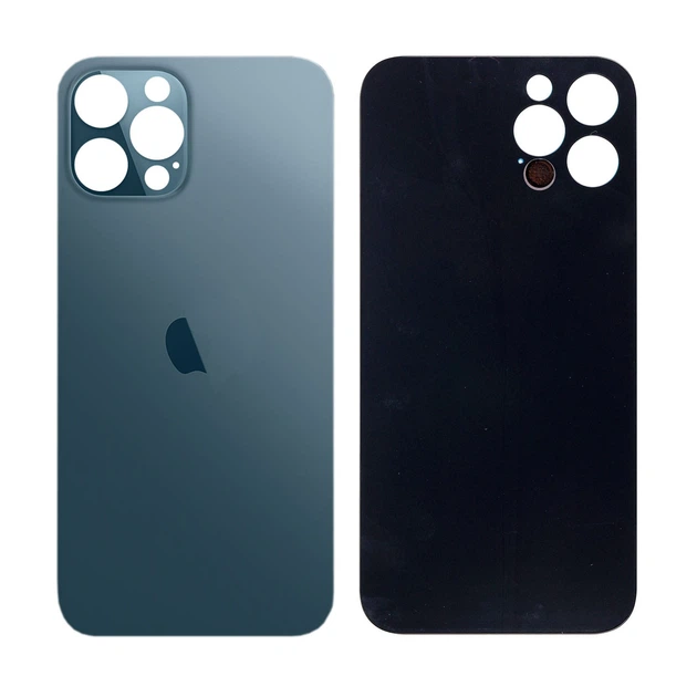 Задня кришка Apple iPhone 12 Pro Max, великий виріз під камеру,  Blue