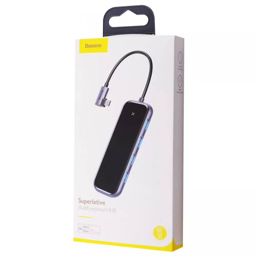 Baseus Multi-functional USB Hub (Type-C to 4xUSB3.0+PD)