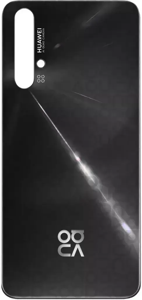 Back glass for Huawei Nova 5T black