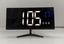 DS-6615T Desktop Clock Temperature/Date (Black)