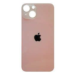 Back glass of the Apple iPhone 13 mini Pink (Big hole)