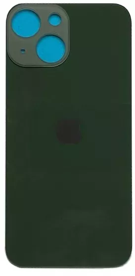 Back glass of the Apple iPhone 13 mini Green (Big hole)