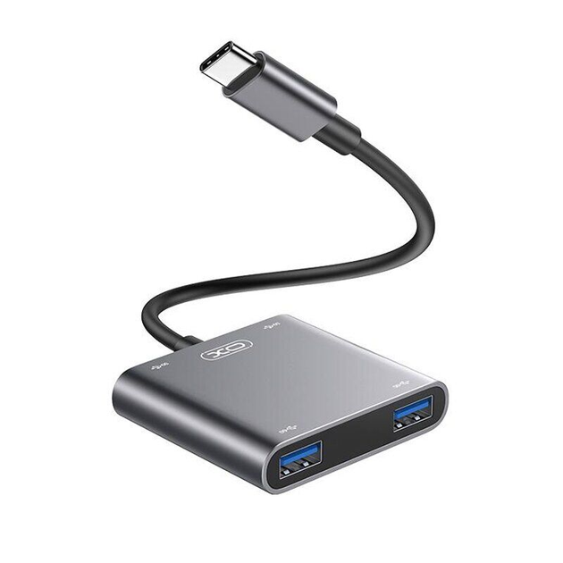 USB hub XO HUB012B Type-C to 4 USB Tranish