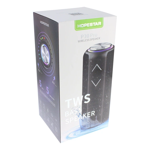 Колонка HOPESTAR P30 Pro Bluetooth з радіо (Чорний)