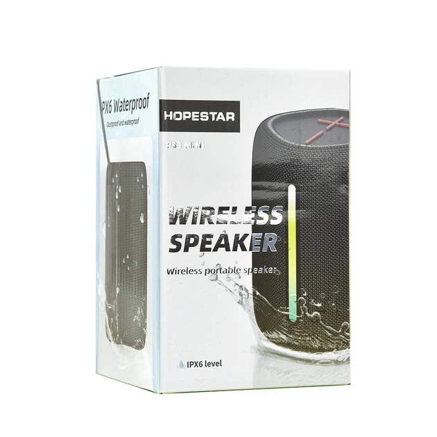 HOPESTAR P33 mini Bluetooth speaker with radio (Black)