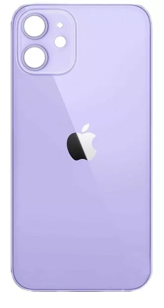 High quality purple iPhone 12 back cover.
