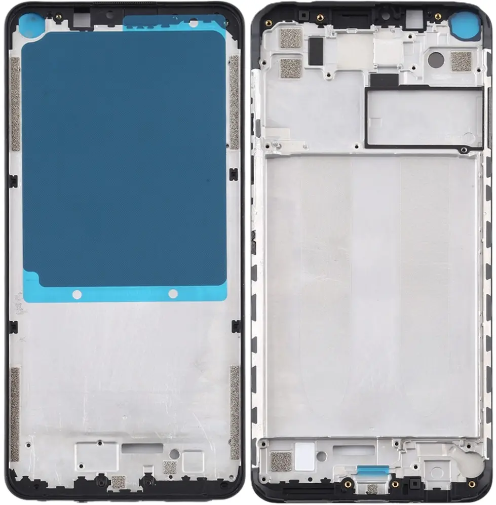 The display frame for Xiaomi Redmi Note 9 is black