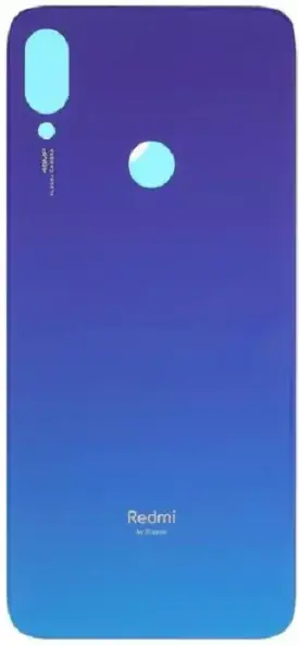 Back cover Xiaomi Redmi Note 7 blue Neptune Blue