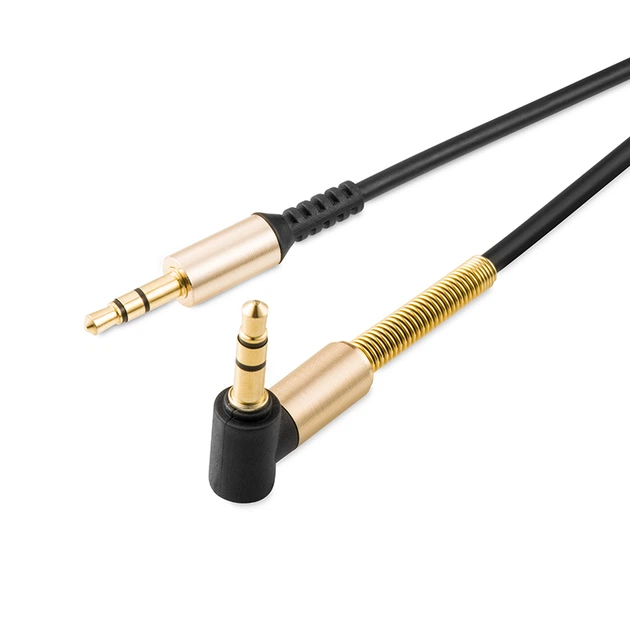 AUX кабель Hoco UPA02 Jack 3.5 to Jack 3.5 1m чорний