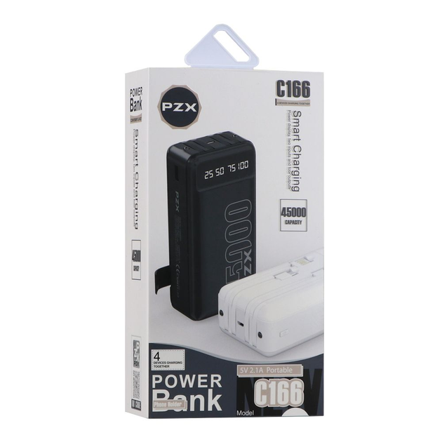 Power bank Kingleen PZX C166 45000 mAh (White)