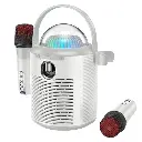 Hoco BS59 Pearlescent Bluetooth Speaker with Dual Microphones (Gray)