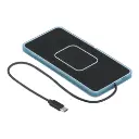 Wireless Charger Car/15W RGB/Type-C Cable 30 cm (Black)