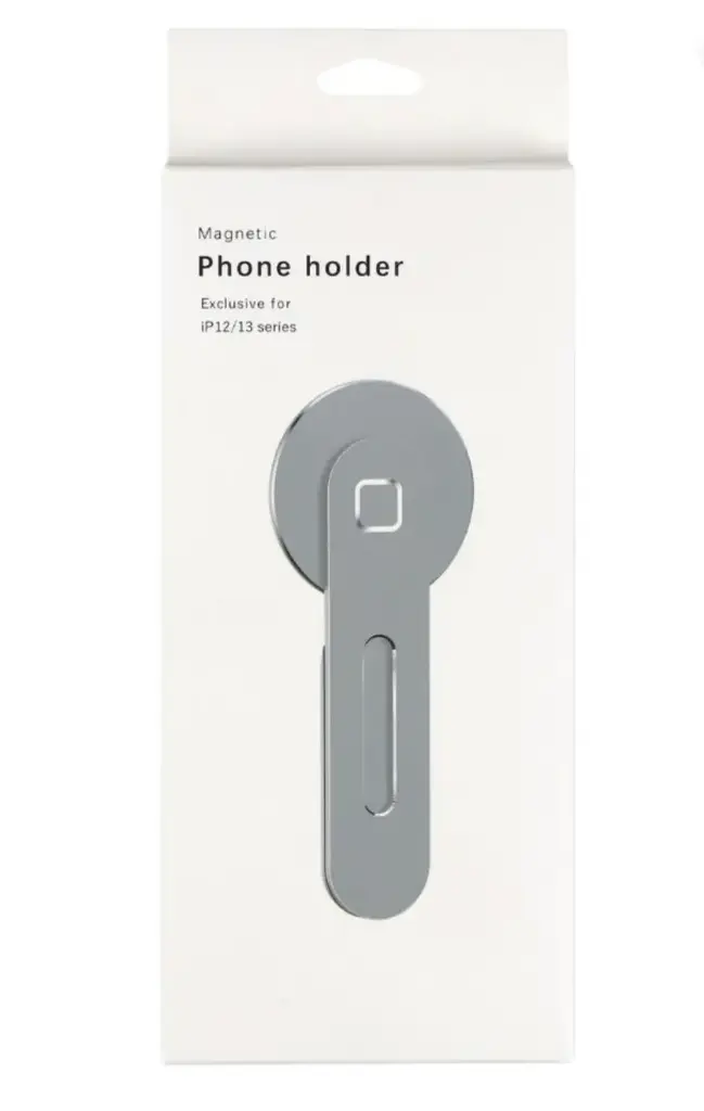 Side holder for MagSafe (Silver)