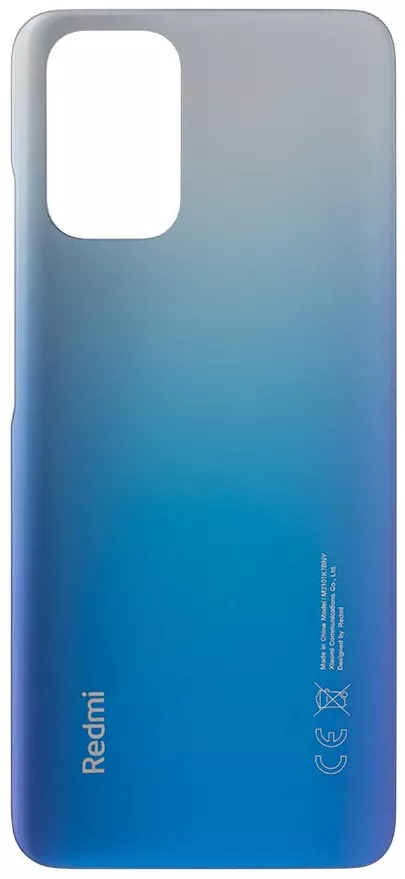 Back cover Redmi Note 10, Redmi Note 10S, Ocean Blue
