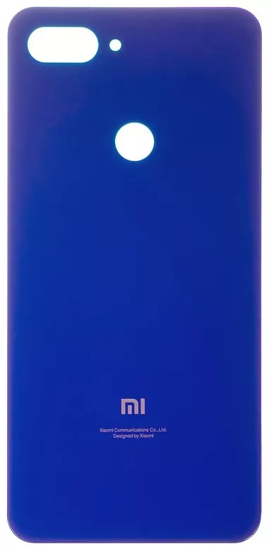 Задня частина корпусу Xiaomi Mi 8 Lite Aurora Blue