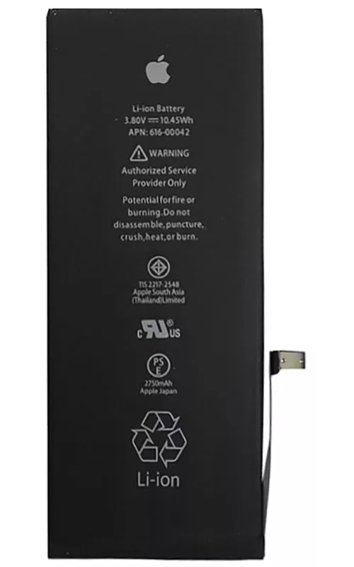 Battery for iPhone 6S, Li-Polymer, 3.82 B, 1715 mAh,