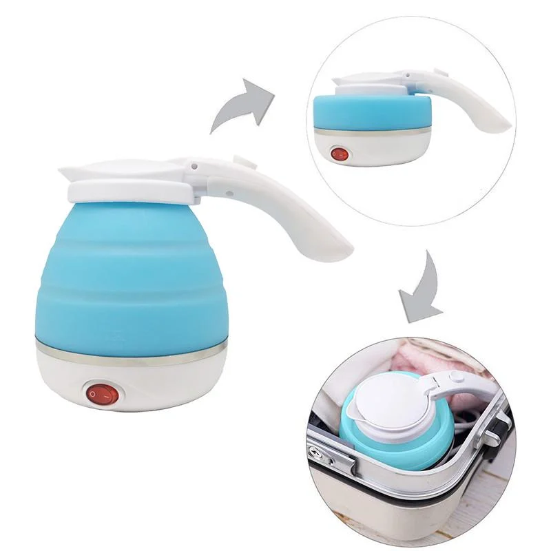 Silicone folding kettle