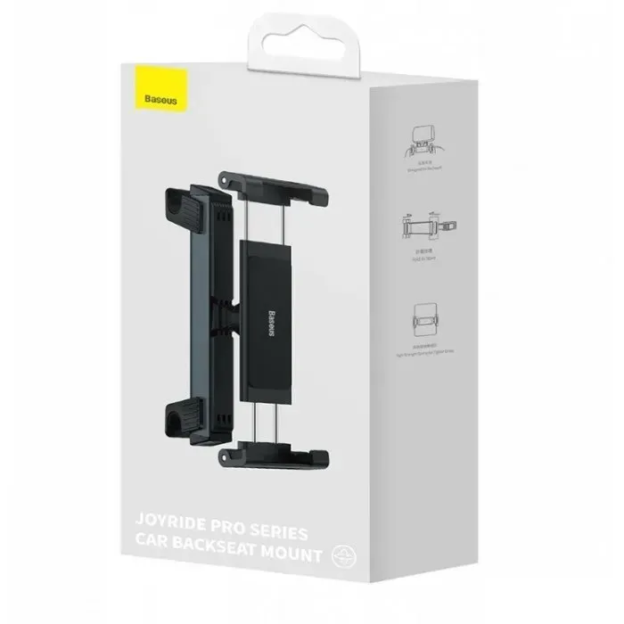 Baseus JoyRide Pro Backseat Car Mount Black tablet/phone holder