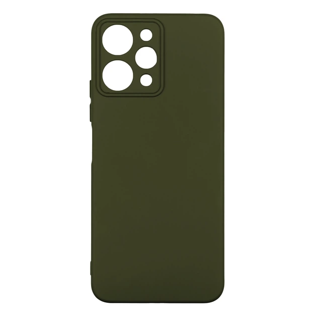 Накладка FULL Liquid Silicone Case Xiaomi Redmi 12 4G Dark green