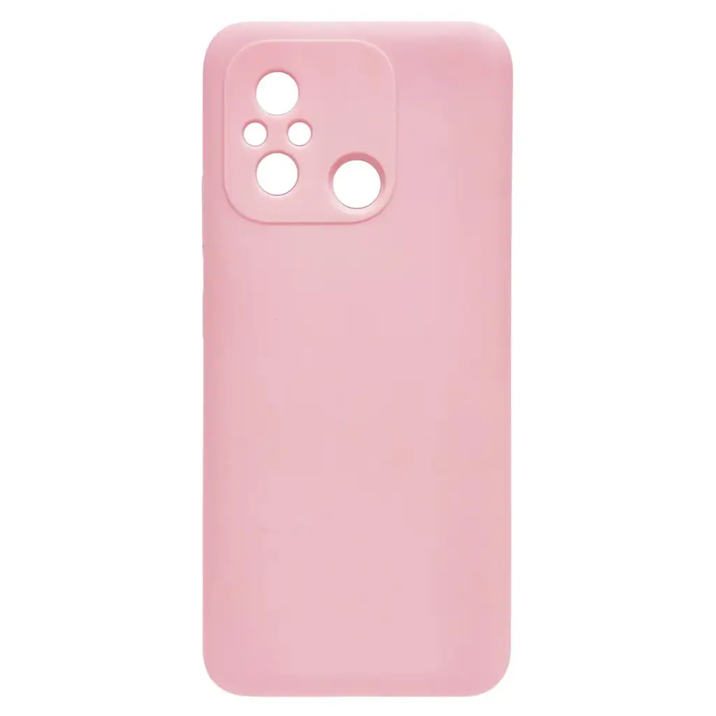 Накладка FULL Liquid Silicone Case Xiaomi Redmi 12c Pink