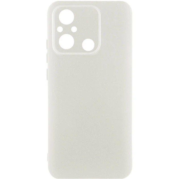 Накладка FULL Liquid Silicone Case Xiaomi Redmi 12c White