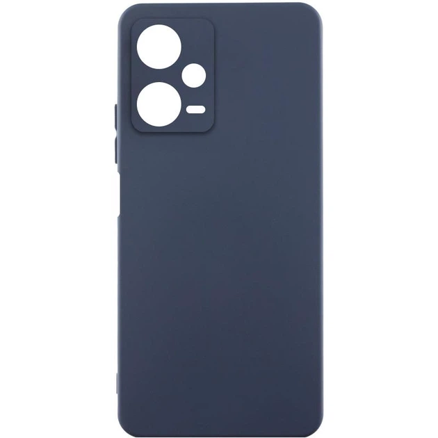 Накладка FULL Liquid Silicone Case Xiaomi Redmi Note 12 Pro 5G Midnight blue