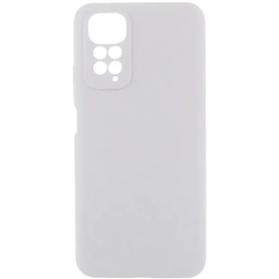 Cover FULL Liquid Silicone Case Xiaomi Redmi Note 11 4G/Note 11S White