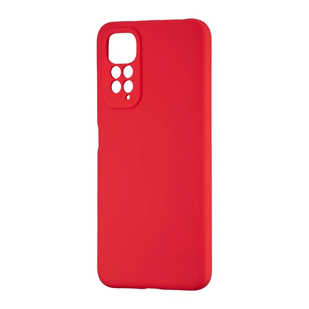 Cover FULL Liquid Silicone Case Xiaomi Redmi Note 11 4G/Note 11S Red