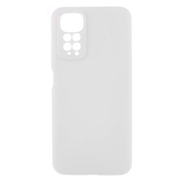 Накладка FULL Liquid Silicone Case Xiaomi Redmi Note 11 Pro 5G/Note 12 Pro 4G White