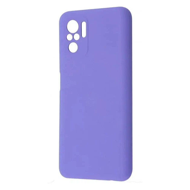 Силікон FULL Cover Xiaomi Redmi Note 10/Note 10s purple