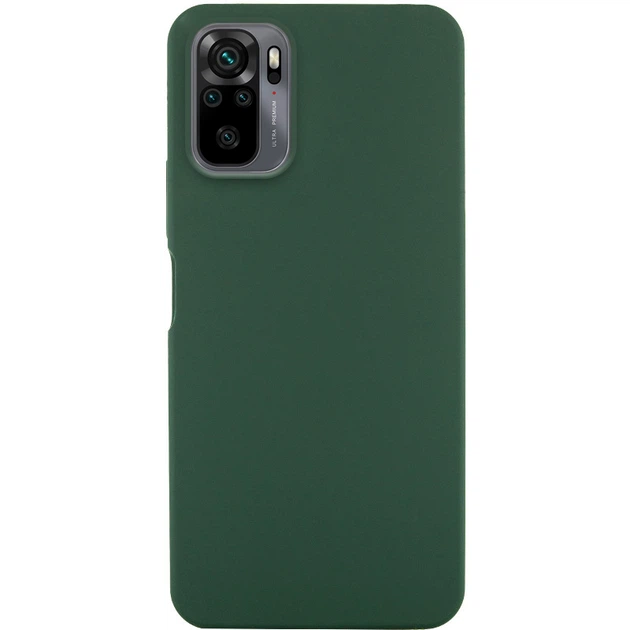 Silicone FULL Cover Xiaomi Redmi Note 10/Note 10s Dark green