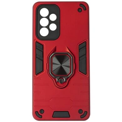 Goospery Ring Cover Samsung A73 5G/A736 black-red