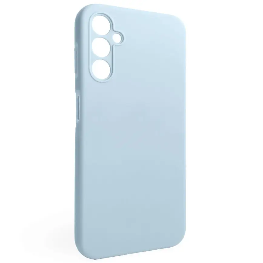 Silicone FULL Cover Samsung A14/A145 Ice blue