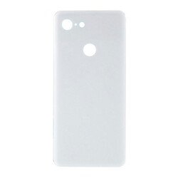Back of the Google Pixel 3 White case (with camera glass)