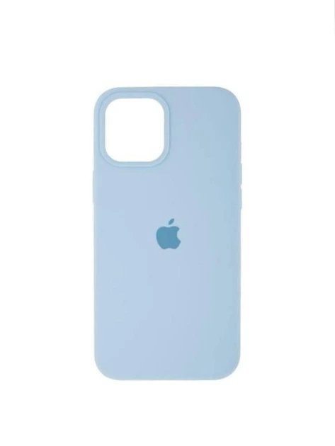 Cover Silicone Case Full Protective Metal Frame (AA) Box IPhone 12 Pro Max 2020 6.7" blue
