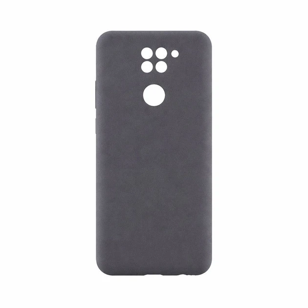 Накладка Silicone Case Cover (No Logo) Box Xiaomi Redmi Note 9S/Redmi Note 9 Pro сирий