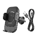 Автотримач Borofone BH204 з бездротовою зарядкою 15W black
