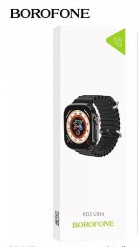 Borofone BD3 Ultra smart watch with call function black