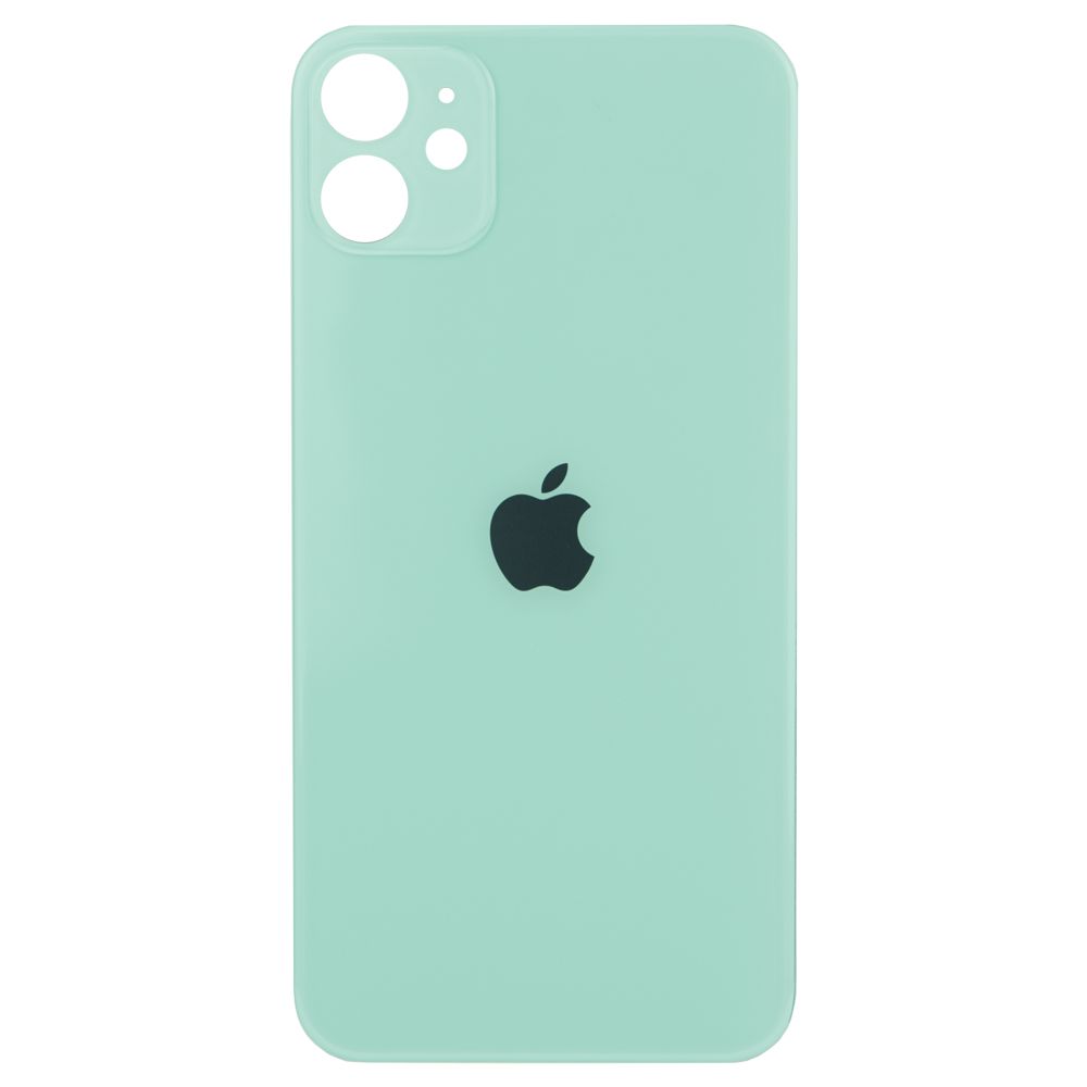 Back cover Apple iPhone 11, large cutout for the camera, High Quality, Green