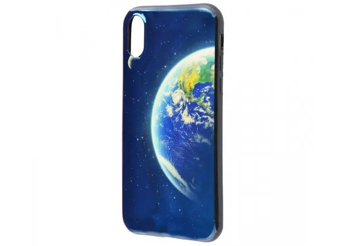 Case for iPhone X / Xs Mother of Pearl Planet Earth