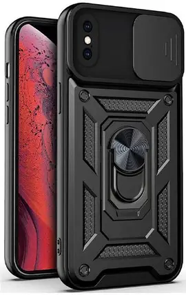 Протиударний чохол-бампер металевий Iphone X/XS