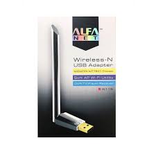 Wi-Fi USB adapter ALFA W115 black, MT7601, 3DBi