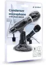 Computer desktop microphone Gembird MIC-D-04 3.5' with stand black